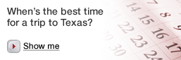 When's the best time to travel to Texas?