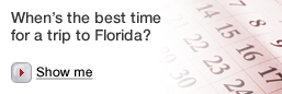When's the best time to travel to Florida?