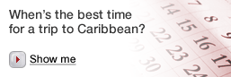 When's the best time to travel to the Caribbean?