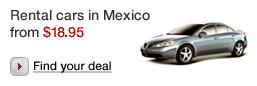 Rental cars in Mexico