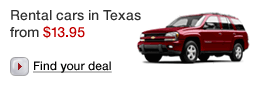 Rental cars in Texas
