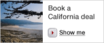 Book a California deal