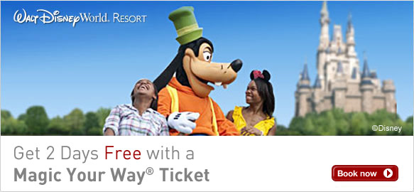Get Two Days Free with a Magic Your Way® Ticket
